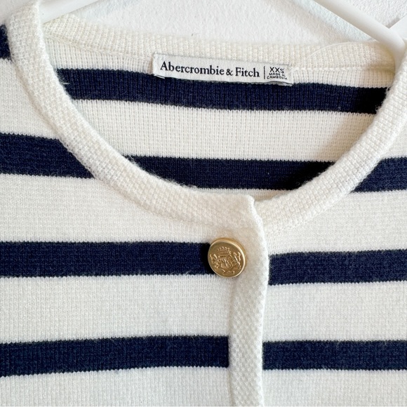 ABERCROMBIE & FITCH LuxeLoft Crew Sweater Jacket NWT - Picture 8 of 11